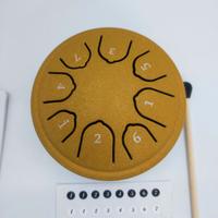 Tamburo a Lingua Giallo 8 Note Chakra Plesso Solar