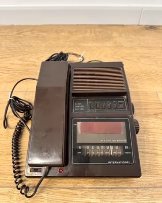 Telefono Vintage Anni 80 Radio AM/FM Funzionante