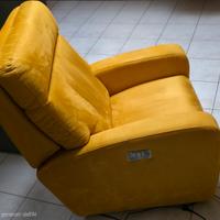 Poltrona elettrica doppio motore Poltrone&Sofà