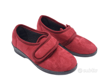 Pantofole Invernali Donna chiuse a Strappo