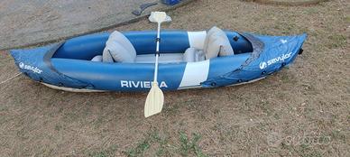 Kayak canoa biposto gonfiabile Sevylor Riviera