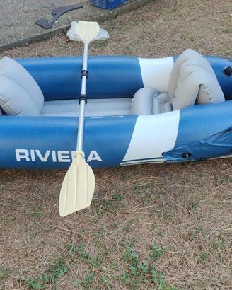 Kayak canoa biposto gonfiabile Sevylor Riviera