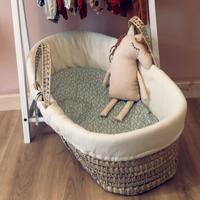 Cesta in palma e cotone