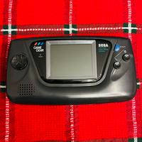 Sega Game Gear con giochi e adattatore