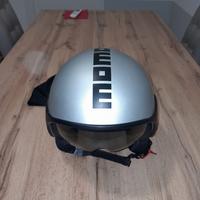 casco momo design jet X Silver Taglia M
