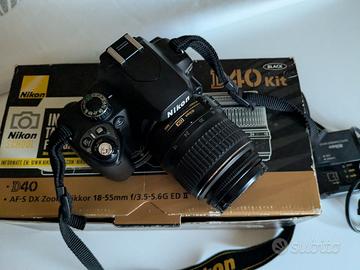 Nikon d40 + obiettivo kit
