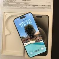 IPhone 15 Pro 128 GB Bianco Titanio