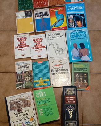 Lotto 20 libri medicina e salute