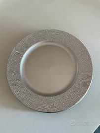 Set 5 piatti sottopiatto effetto pietra