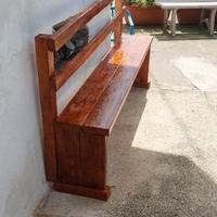 Panchina in legno