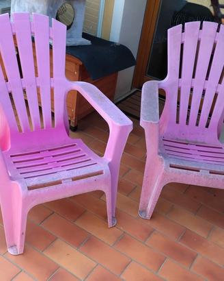 poltrona sedia da giardino