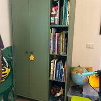 Cameretta ikea letto armadio cassapanca