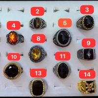 Anello uomo in acciaio regolabile