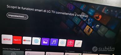 ciao a tutti annunci tv LG 49 pollici smrat 