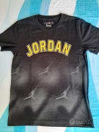 T-shirt ragazzo nera Jordan