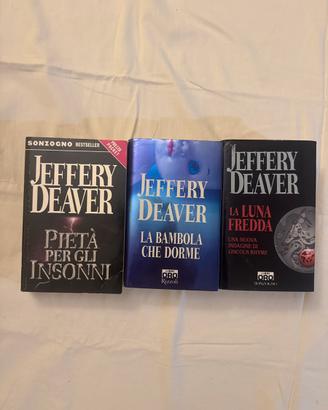 3 libri JEFFERY DEAVER