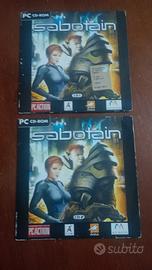 PC ita CD rom game gioco Sabotain
