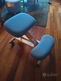 Sgabello ergonomico posturale