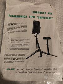 Supporto tre piedi per Fisarmonica