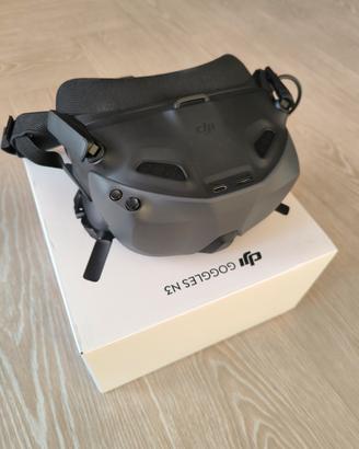 VISORE DJI GOOGLES N3 praticamente come nuovo.
