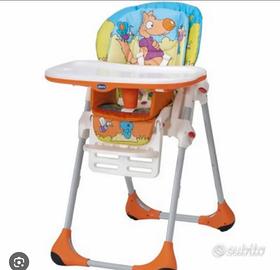 Lettino fasciatoio seggiolone