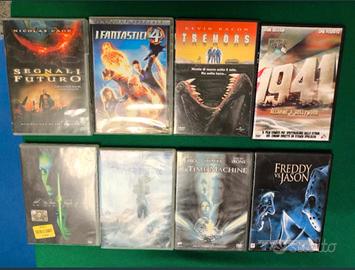 8 Film DVD Fantascienza / Horror / Cult