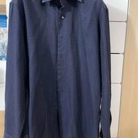 Camicia uomo blu