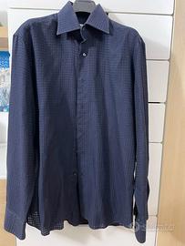 Camicia uomo blu
