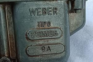 Carburatore Weber fiat 500 L F funzionante 26IMB6