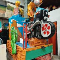 Carro di carnevale American Riders.