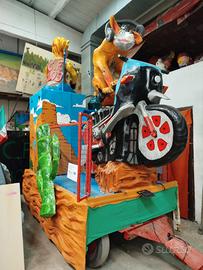 Carro di carnevale American Riders.