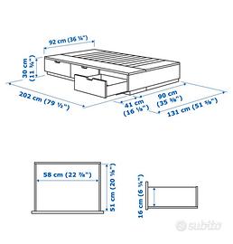Letto Ikea Nordli