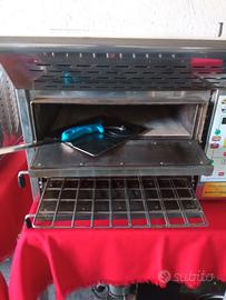 Forno doppio per pizza