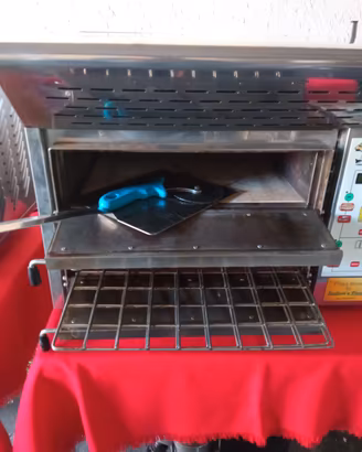 Forno doppio per pizza