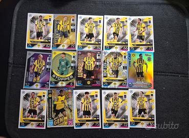 Lotto 15 Carte Borussia Dortmund Topps Match Attax