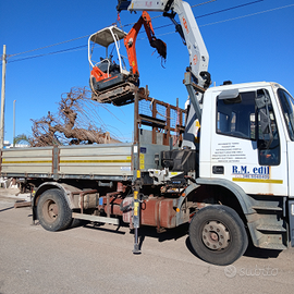 Eurocargo 150-23 ribaltabile e gru