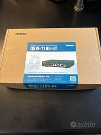 Switch 2,5Gbps 5 porte QNAP con loop control