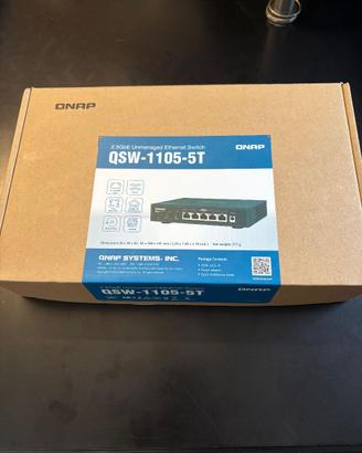 Switch 2,5Gbps 5 porte QNAP con loop control