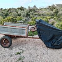 Carrello per motozzapa motocoltivatore trattore