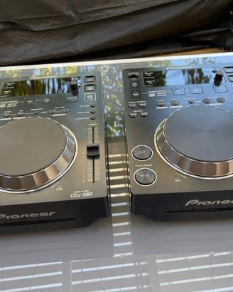 Coppia Pioneer CDJ 350 – Condizioni Perfette