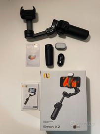 AOCHUAN smart X2 gimbal 3 assi più luce magnetica