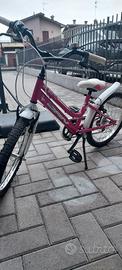 Bici bambina 6 marce 20 pollici
