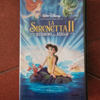 VHS la sirenetta 2 originale