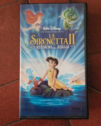 VHS la sirenetta 2 originale