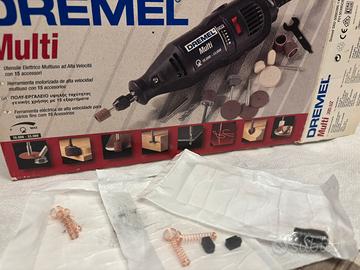 Dremel, spazzole carbone e dado anteriore