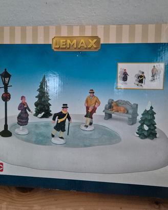 Lemax #44768 – Skating In The Park Set Of 8