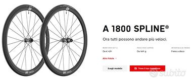 Ruote dtswiss 1800 arc