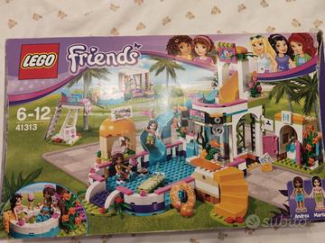 LEGO Friends  Piscina- Lotto misto con istruzioni 