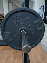 Bilanciere 2 m con 4 dischi 20 kg