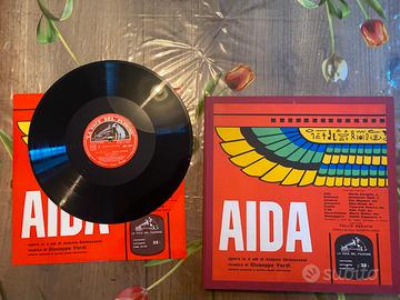 Collezione dischi in vinile di varie opere liriche